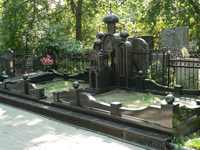 Надгробие на Преображенском кладбище